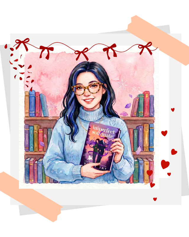Illustrated portrait of Vikki Jay